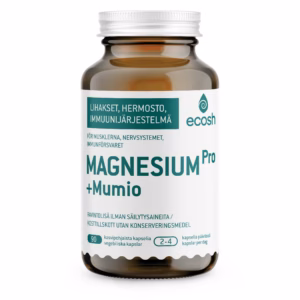 MAGNESIUM PRO + MUMIO – lihaksille, hermostolle ja immuunijärjestelmälle