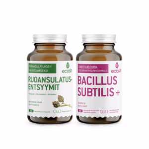 GRILLIKAUDEN KOMBO: Ruoansulatusentsyymit + Bacillus Subtilis